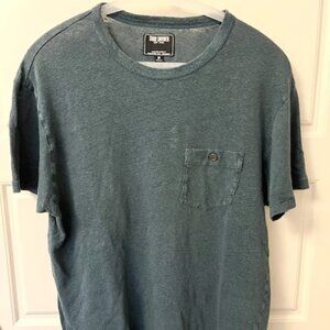 Todd Snyder Shirt Men's Linen Short Sleeve